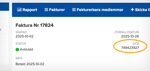 NYHET: OCR på avierna i admin förenklar Fritidskortshanteringen