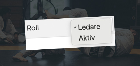 NYHET: Enklare att närvarorapportera korrekt roll på aktivitet ✅